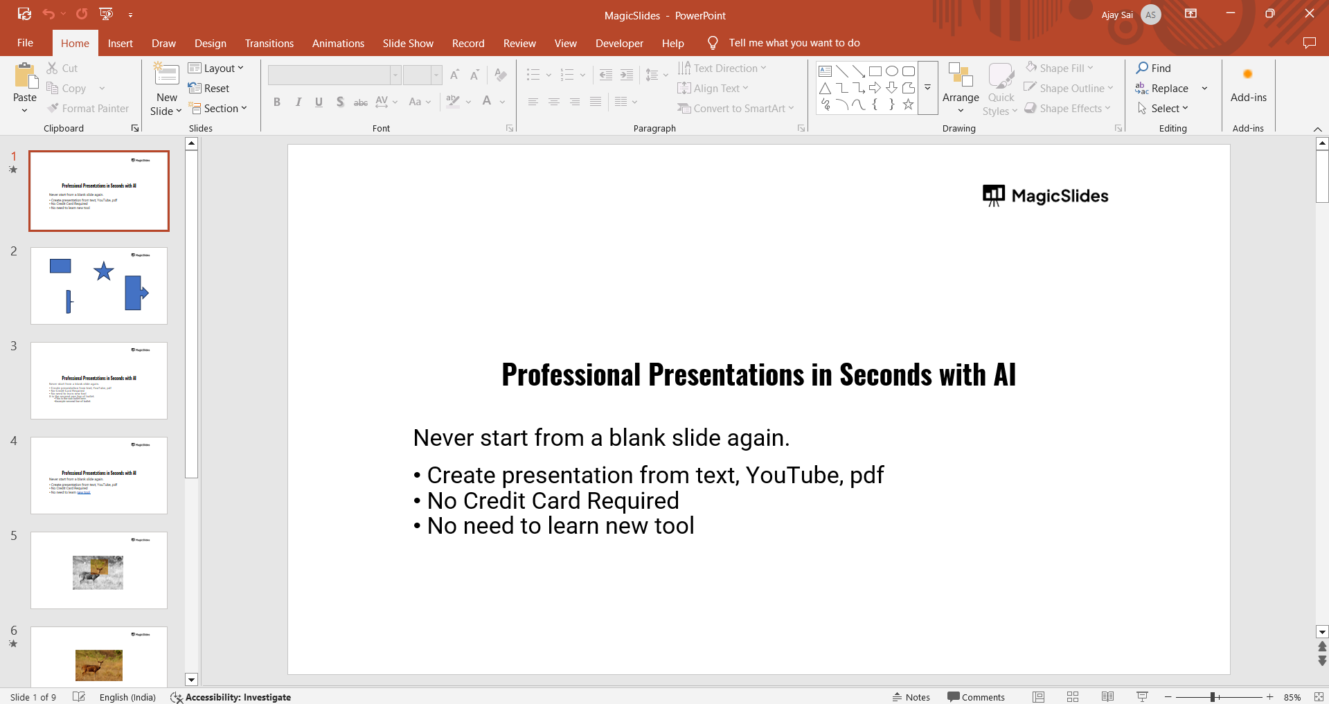 How to change size of PowerPoint Shape without changing Shape