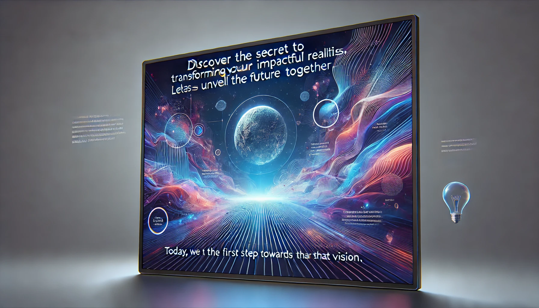 DALL·E 2024-07-31 14.27.42 - A visually striking PowerPoint slide designed to capture attention for a business presentation. The slide features a large, bold text in the center sa.webp