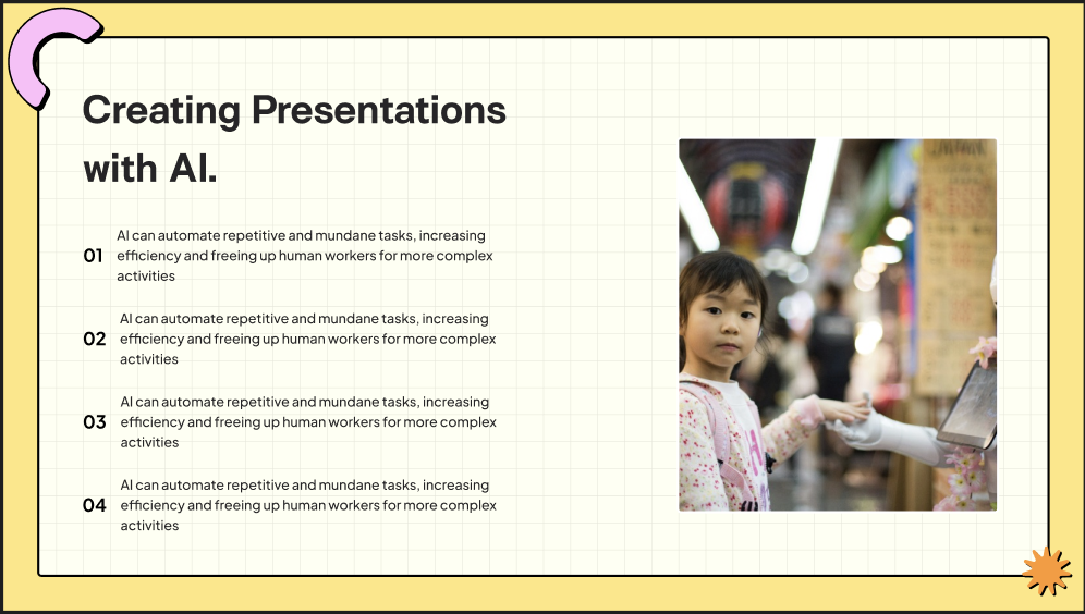 Presentation Slide Example